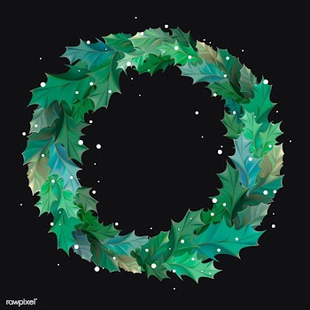 Illustration of Christmas wreath icon | Free stock vector - 295284