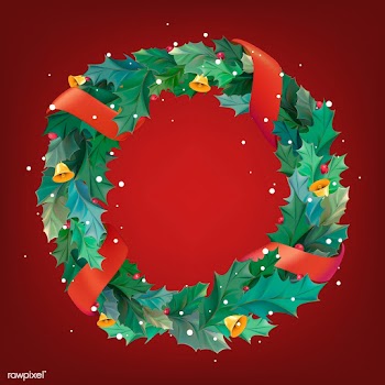 Illustration of Christmas wreath icon | Free stock vector - 295291