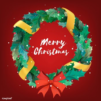 Illustration of Christmas wreath icon | Free stock vector - 295302