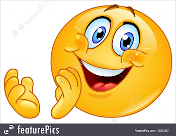 Illustration Of Clapping Emoticon