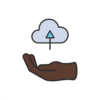Illustration of cloud storage | Free stock vector - 297296