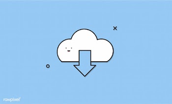 Illustration of cloud storage | Free stock vector - 389070