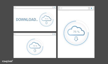 Illustration of cloud storage | Free stock vector - 394641