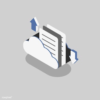 Illustration of cloud with the concept of clo.. | Free stock vector - 393434