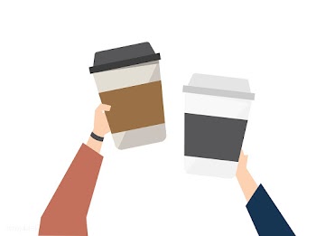 Illustration of coffee on the go | Free stock vector - 414828