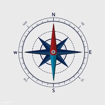 Illustration of compass | Free stock vector - 394745