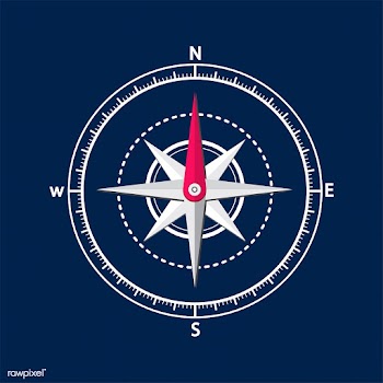 Illustration of compass | Free stock vector - 394851