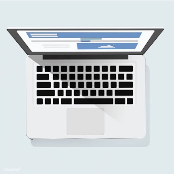 Illustration of computer laptop isolated | Free stock vector - 390689