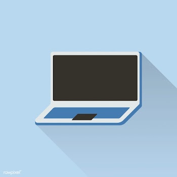 Illustration of computer laptop isolated | Free stock vector - 393444