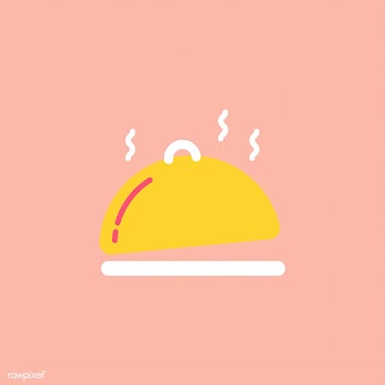 Illustration of cooked food icon | Free stock vector - 380998
