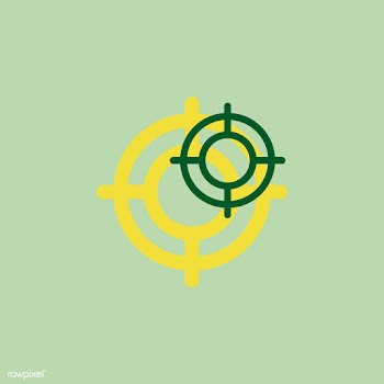 Illustration of crosshair icon | Free stock vector - 380468