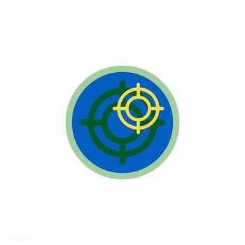 Illustration of crosshair icon | Free stock vector - 380942