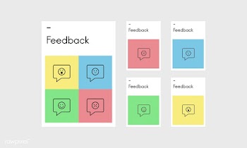 Illustration of customer feedback | Free stock vector - 395144