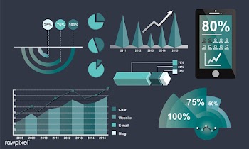 Illustration of data analysis graph | Free stock vector - 394246