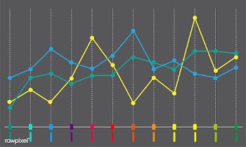 Illustration of data analysis graph | Free stock vector - 394835