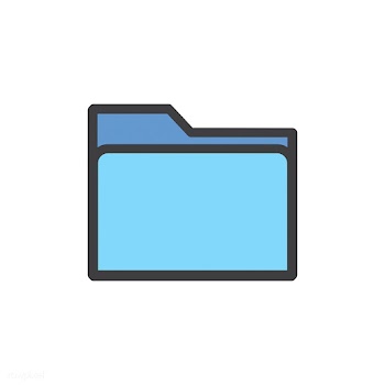 Illustration of data folder | Free stock vector - 76917