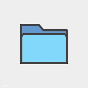 Illustration of data folder | Free stock vector - 76941