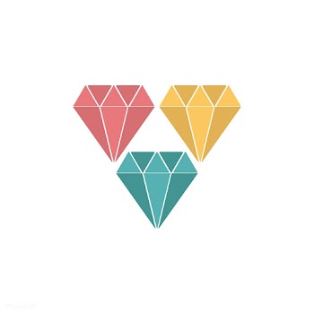 Illustration of diamonds | Free stock vector - 394943