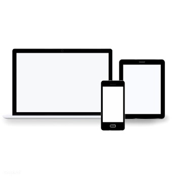 Illustration of digital devices isolated | Free stock vector - 388797