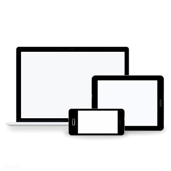 Illustration of digital devices isolated | Free stock vector - 388822