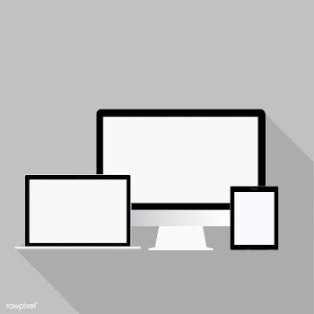 Illustration of digital devices isolated | Free stock vector - 388872