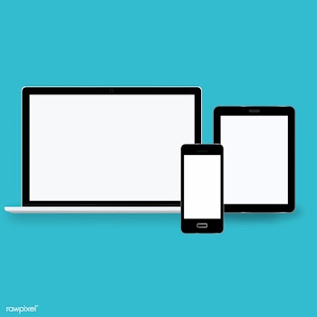Illustration of digital devices isolated | Free stock vector - 388901