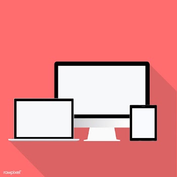 Illustration of digital devices isolated | Free stock vector - 389577