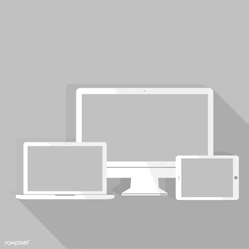 Illustration of digital devices isolated | Free stock vector - 389748
