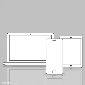 Illustration of digital devices isolated | Free stock vector - 390076