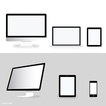 Illustration of digital devices isolated | Free stock vector - 390122