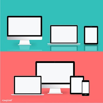 Illustration of digital devices isolated | Free stock vector - 390138
