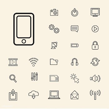Illustration of digital devices technology ic.. | Free stock vector - 389214