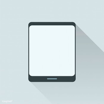 Illustration of digital tablet isolated | Free stock vector - 393368
