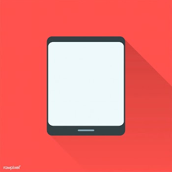 Illustration of digital tablet isolated | Free stock vector - 393414