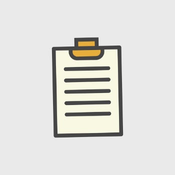 Illustration of document icon