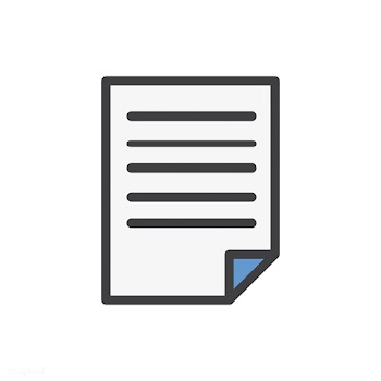 Illustration of document icon | Free stock vector - 76749