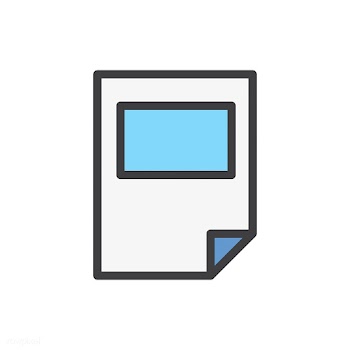 Illustration of document icon | Free stock vector - 76786