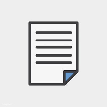 Illustration of document icon | Free stock vector - 76892
