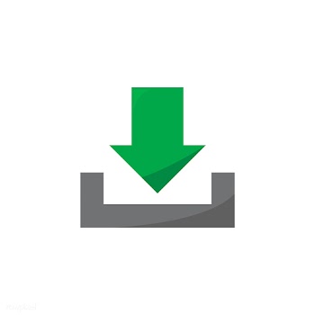 Illustration of downloading icon | Free stock vector - 393737