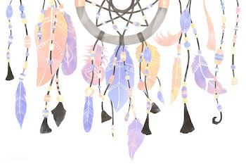 Illustration of dreamcatcher decorated with f.. | Free stock vector - 405487