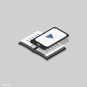 Illustration of e-book | Free stock vector - 393412