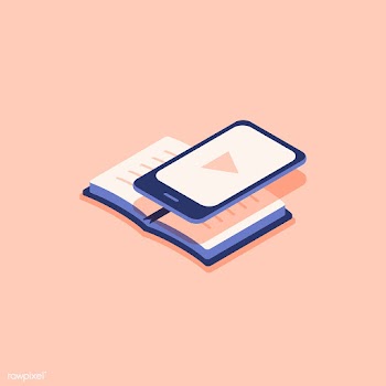 Illustration of e-book | Free stock vector - 393443