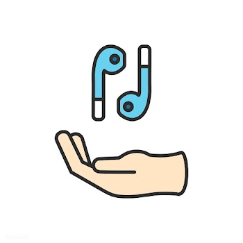 Illustration of earphones icon | Free stock vector - 297100