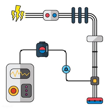 Illustration of electricity  | Free stock vector - 251093