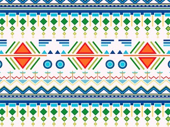 Illustration of ethnic pattern | Free stock vector - 380673