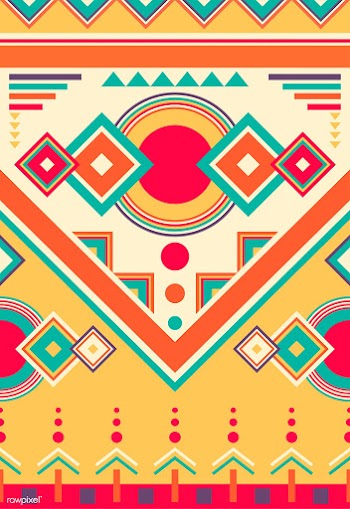 Illustration of ethnic pattern | Free stock vector - 381043