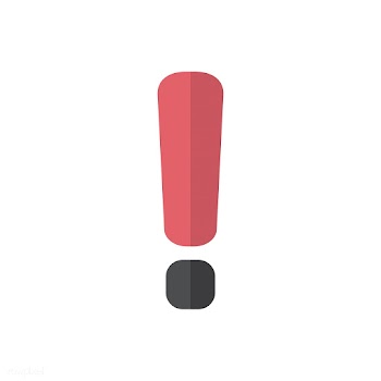 Illustration of exclamation mark | Free stock vector - 394596