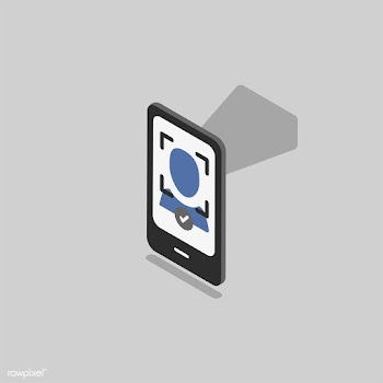 Illustration of face recognition technology | Free stock vector - 393427