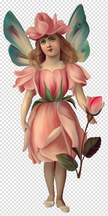 Illustration of fairy, Cicely Mary Barker Victorian era Fairy Angel Bokmxe4rke, Beautiful flower fairy transparent background PNG clipart