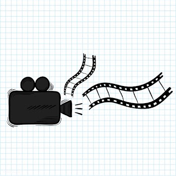 Illustration of film recorder isolated on bac.. | Free stock vector - 60912